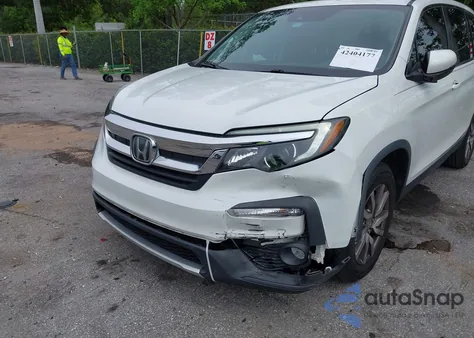 2021 Honda Pilot 2Wd Ex-L из США, поврежденный, VIN 5FNYF5H58MB027498